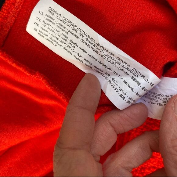 ZARA TEXTURED CORSET TOP Red size small - Picture 4 of 10